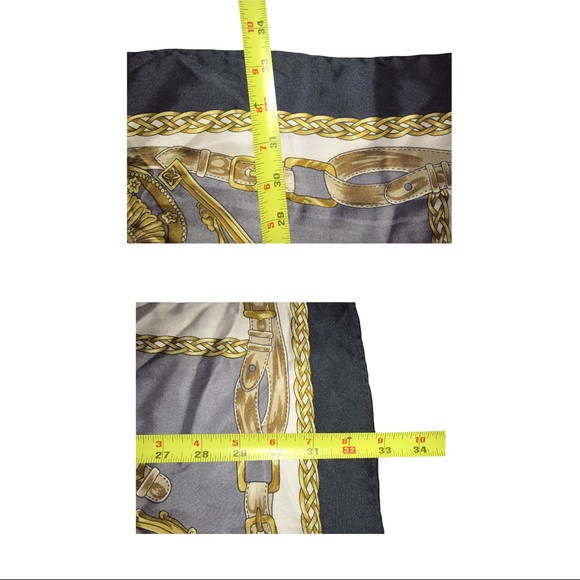 Horse Saddle Pattern Scarf - Picture 3 of 3